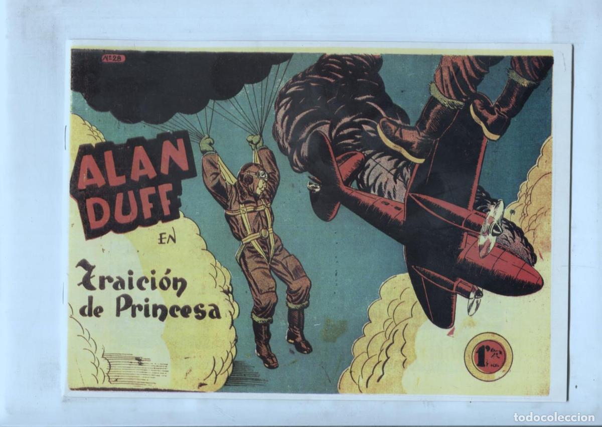 C&oacute;mics: Facsimil: Alan Duff numero 28: Traicion de princesa - Julio Vivas - Foto 1