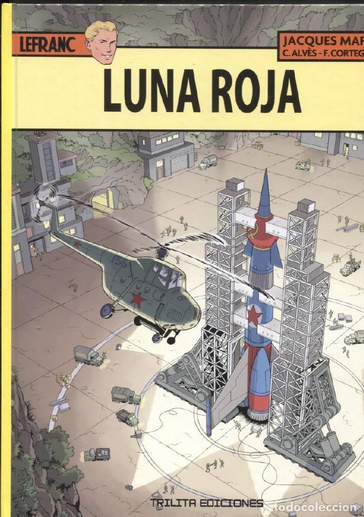 Comics: Album: Las aventuras de Lefranc volumen 30: Luna Roja - Jacques Martin- C.Alves-F. Corteggiani