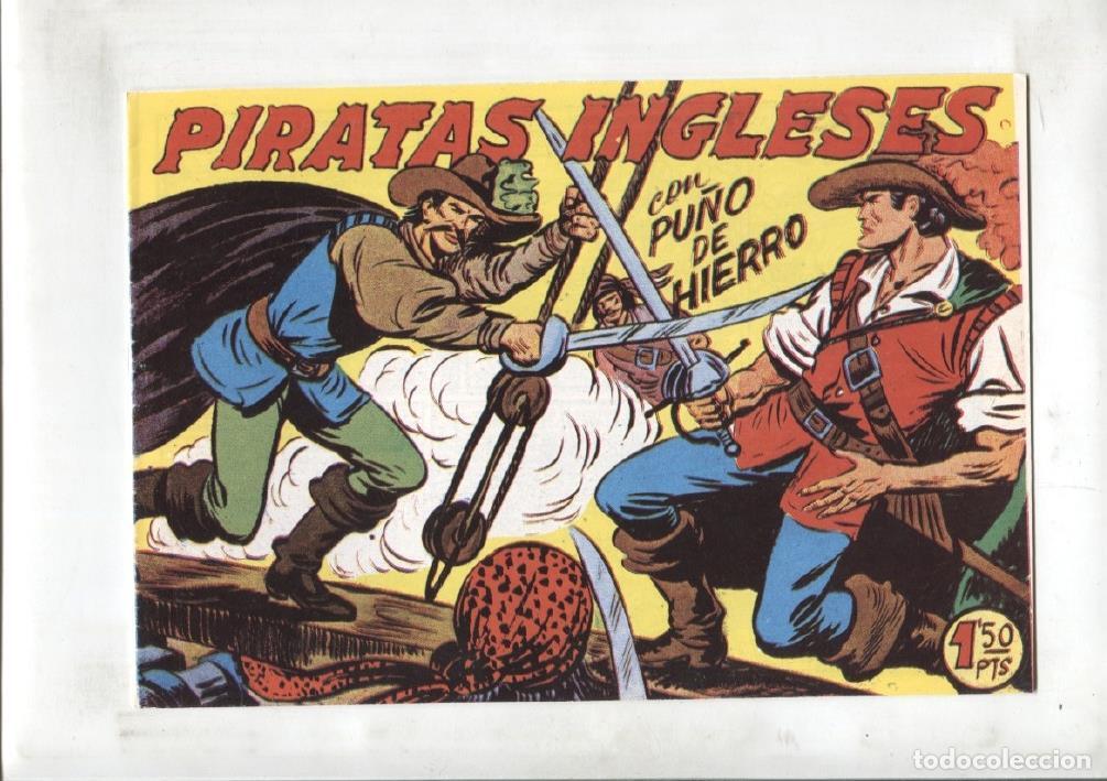 Fumetti: Facsimil: Pu&ntilde;o de Hierro numero 29: Piratas ingleses - Manuel Gago