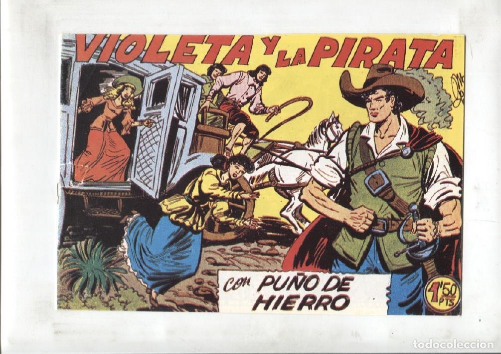 Comics: Facsimil: Pu&ntilde;o de Hierro numero 27: Violeta y la pirata - Manuel Gago