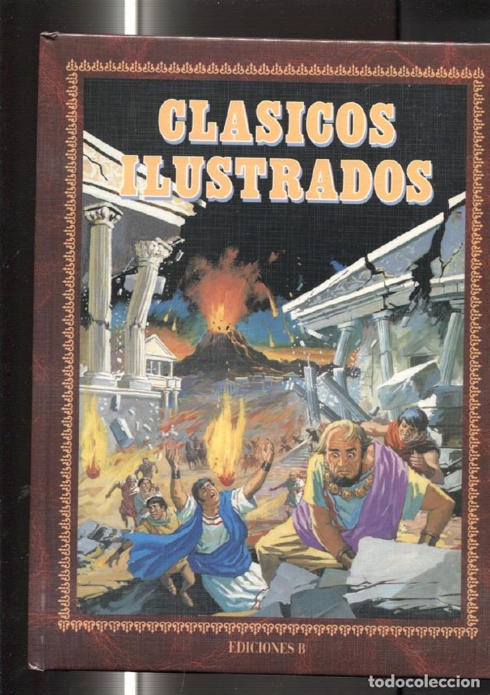 C&oacute;mics: Clasicos Ilustrados tomo 06: Los ultimos dias de Pompeya, El volcan de oro - varios