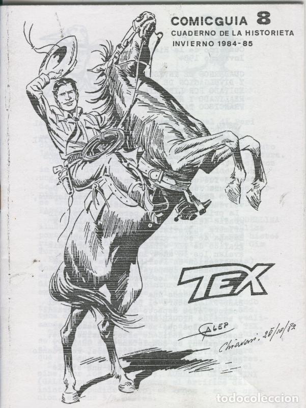 C&oacute;mics: Fanzine: Comicguia numero 008: Tex - Varios - Foto 1
