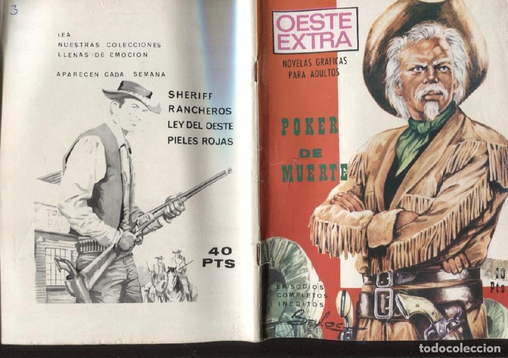 C&oacute;mics: Oeste extra: Poker de muerte (numerado 3 en trasera) - Varios - Foto 1