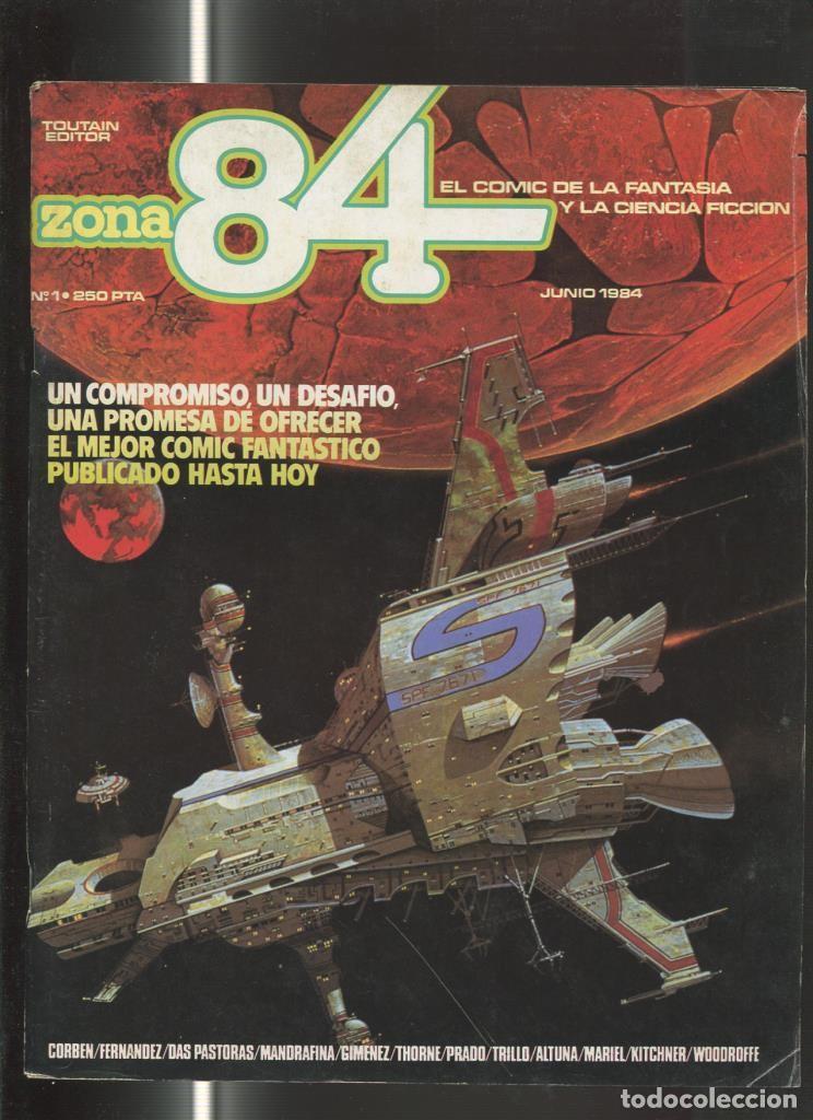 C&oacute;mics: Toutain: Zona 84 numero 01 - Varios - Foto 1