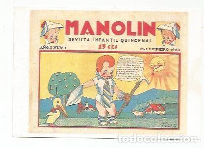 C&oacute;mics: Ficha tebeo 6075: Manolin - Varios - Foto 1