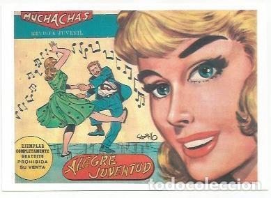 C&oacute;mics: Ficha tebeo 5990: Muchachas. Alegre juventud - Varios - Foto 1