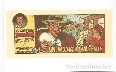 C&oacute;mics: Ficha tebeo 6034: El Capitan Johnson. Un muchacho valiente - Varios - Foto 1