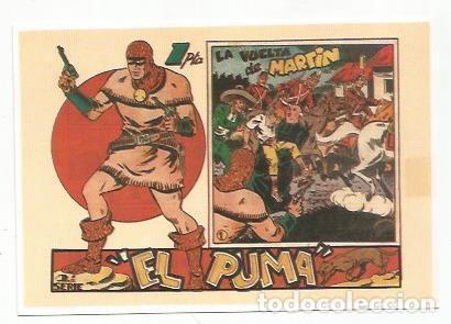 C&oacute;mics: Ficha tebeo 6040: El Puma. La vuelta de Martin - Varios - Foto 1
