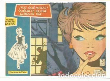 C&oacute;mics: Ficha tebeo 6285: Rosas Blancas. Extra 1958 - Varios - Foto 1