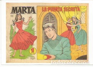 C&oacute;mics: Ficha tebeo 6286: Marta. La puerta secreta - Varios - Foto 1