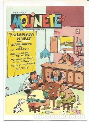 C&oacute;mics: Ficha tebeo 5754: Molinete, a&ntilde;o X - Varios - Foto 1