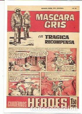 Comics: Ficha tebeo 5756: Mascara Gris - Varios