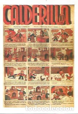 C&oacute;mics: Ficha tebeo 5691: Calderilla a&ntilde;o 1937 - Varios - Foto 1