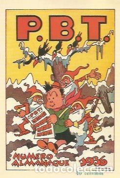 Comics: Ficha tebeo 5689: P.B.T. Almanaque 1936 - Varios