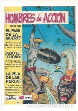 C&oacute;mics: Ficha tebeo 5891: Hombres de accion - Varios - Foto 1