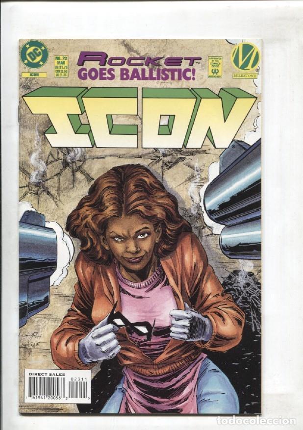 C&oacute;mics: DC Comics: Icon numero 23: Rocket goes ballistic - - Foto 1