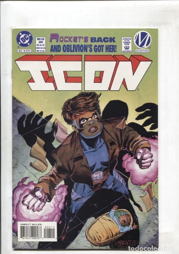 C&oacute;mics: DC Comics: Icon numero 26: Rockets Back - - Foto 1