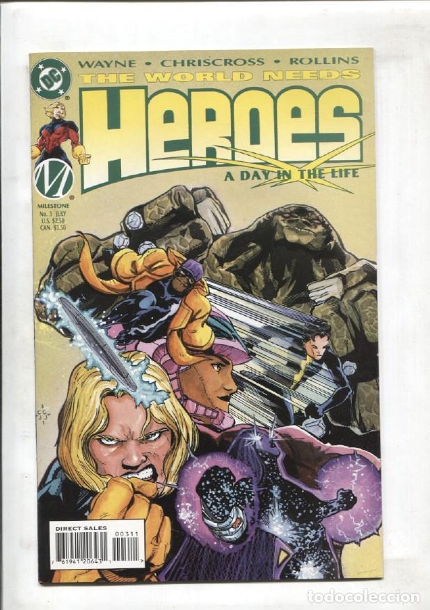 C&oacute;mics: DC Comics: Heroes numero 03: a day in the life - - Foto 1