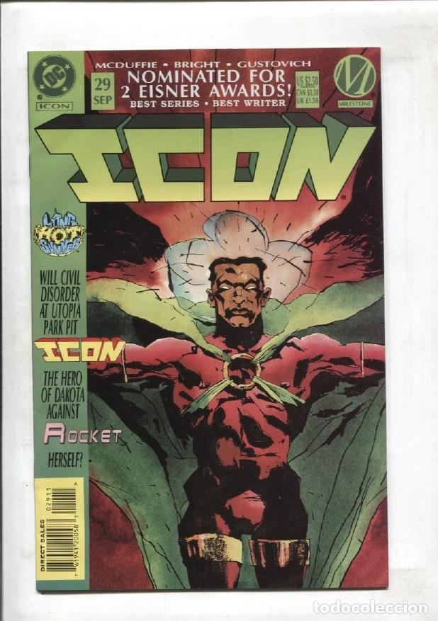 C&oacute;mics: DC Comics: Icon numero 29: nominated for 2 eisner awards - - Foto 1