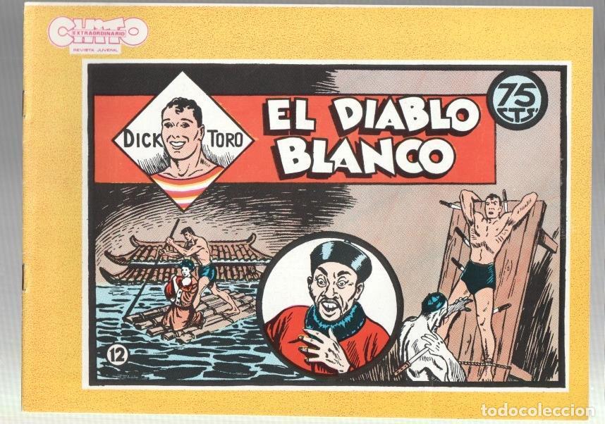 C&oacute;mics: Dick Toro facsimil numero 12: El diablo blanco - Dell Acqua - Foto 1
