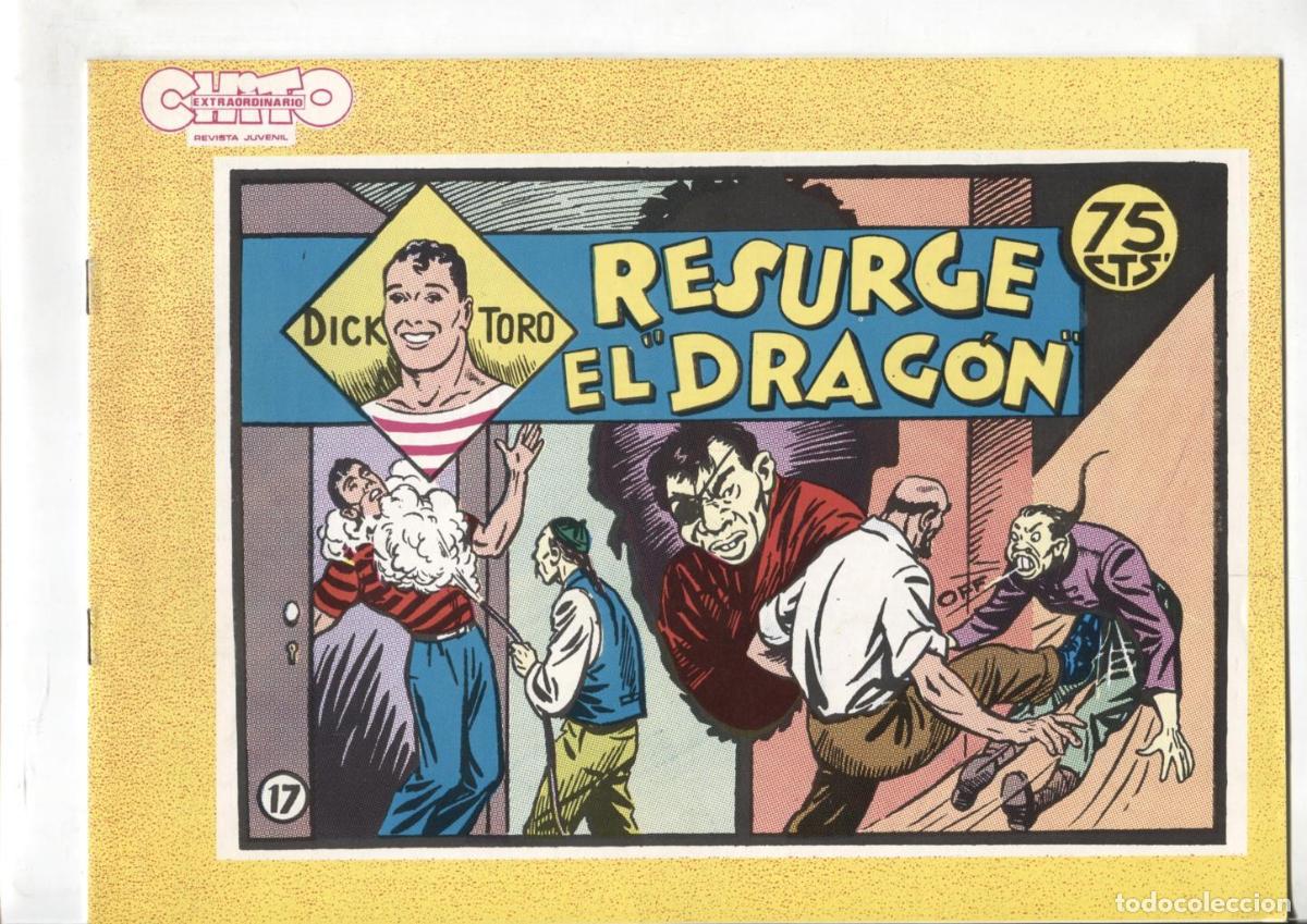 C&oacute;mics: Facsimil: Dick Toro numero 17: Resurge el Dragon - Dell Acqua - Foto 1