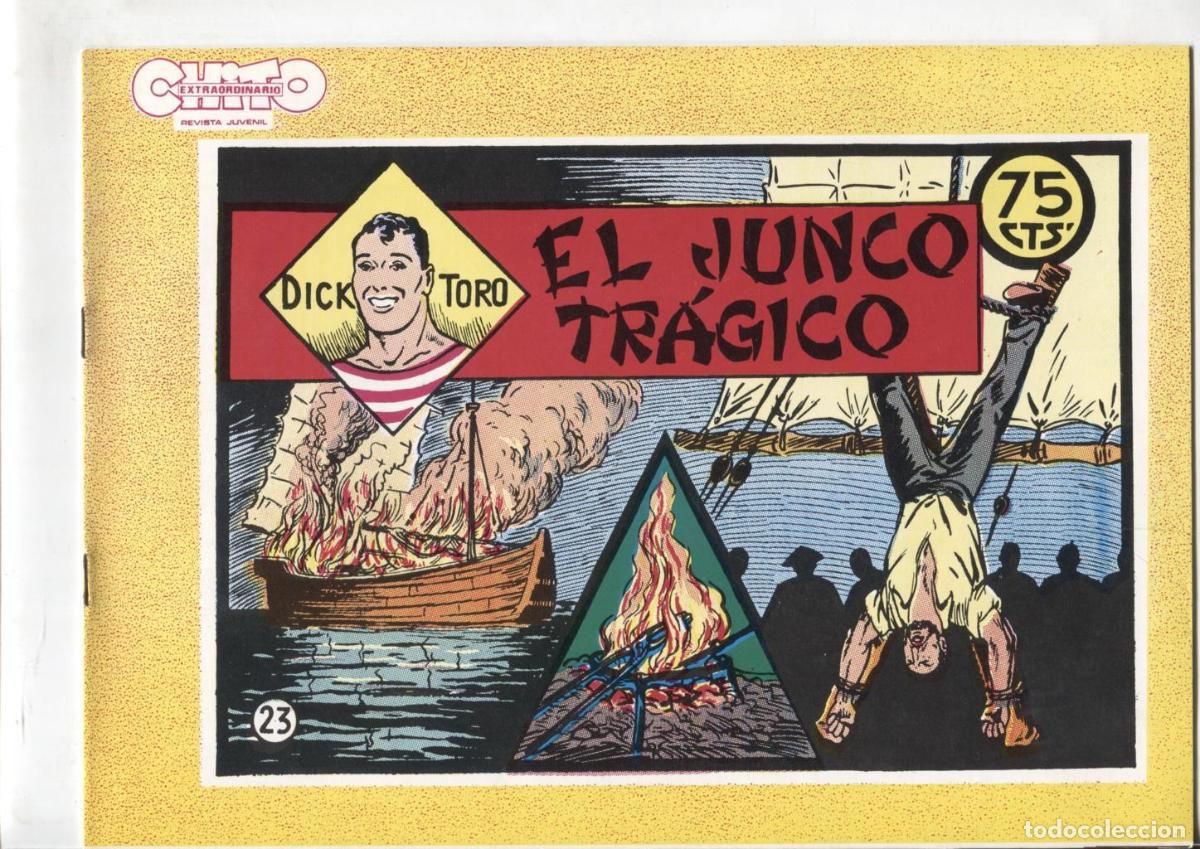 C&oacute;mics: Facsimil: Dick Toro numero 23: El junco tragico - Dell Acqua - Foto 1