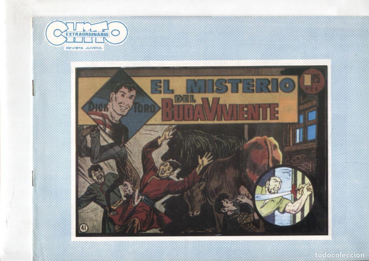 C&oacute;mics: Facsimil: Dick Toro numero 41: El misterio del Buda Viviente - Dell Acqua - Foto 1