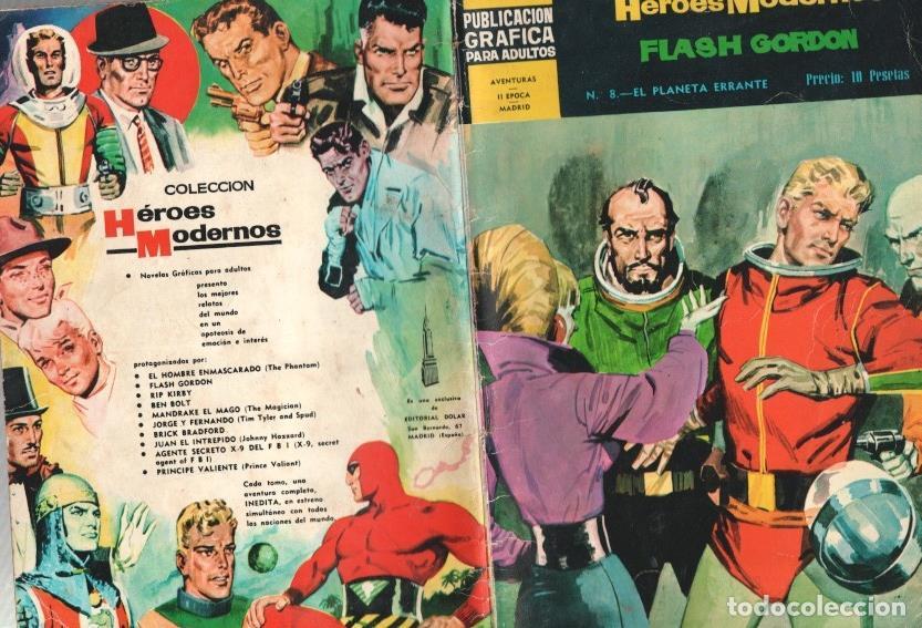 C&oacute;mics: Dolar: Heroes modernos 2a epoca numero 08: Flash Gordon: El planeta errante - Dan Barry - Foto 1