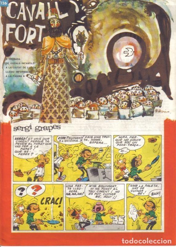 C&oacute;mics: Cavall Fort numero 126: numerado 2 en trasera) - Varios - Foto 1