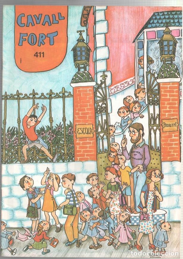 C&oacute;mics: Cavall Fort numero 411: numerado 2 en trasera - Varios - Foto 1