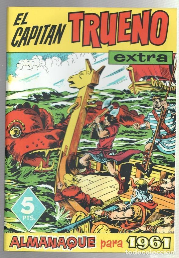 C&oacute;mics: Edicion Facsimil: El Capitan Trueno extra: almanaque 1961 - - Foto 1