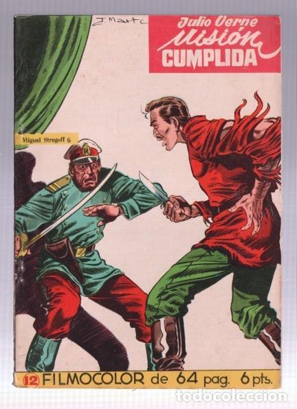 Comics : Filmocolor: El Correo del Zar numero 6 - Julio Verne-Juan Llarch-Jose Marti