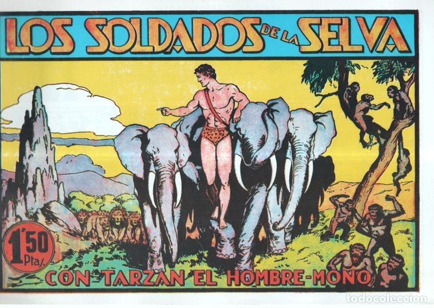 C&oacute;mics: Facsimil: Tarzan: Los soldados de la selva - Varios - Foto 1