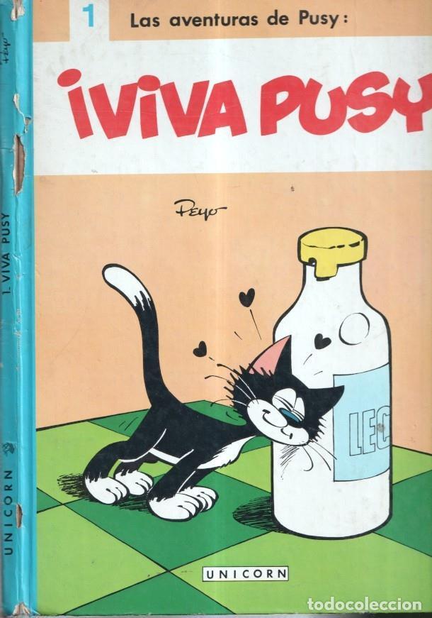 C&oacute;mics: Las aventuras de Pusy numero 1: Viva Pusy - Peyo