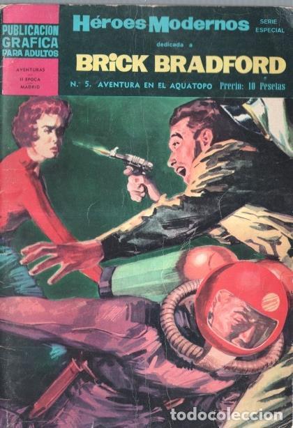 C&oacute;mics: Dolar: Heroes Modernos serie Brick Bradford numero 05: Aventura en el Aquatopo (numerado 1 en interi