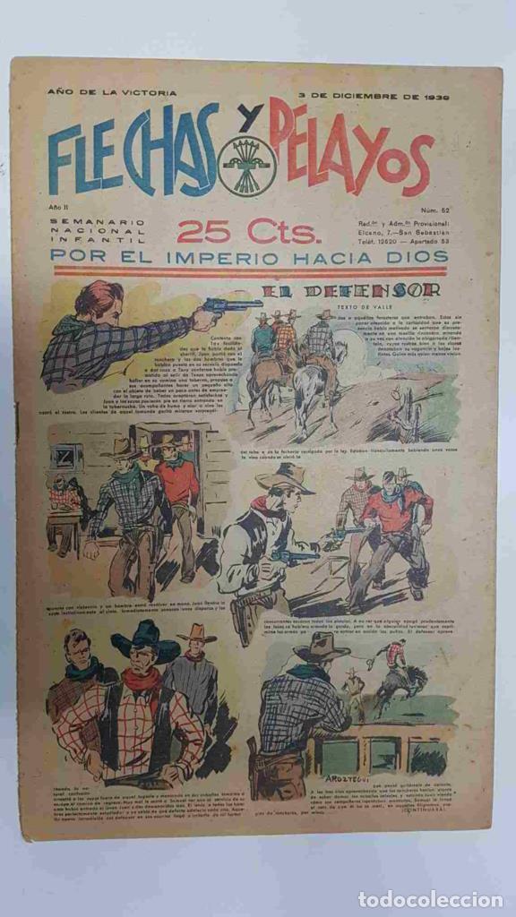 C&oacute;mics: Flechas y Pelayos numero 062 del 3.12.1939 - Varios - Foto 1