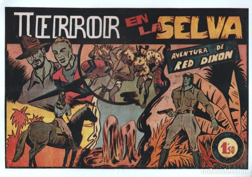 C&oacute;mics: Facsimil: Red Dixon de Fantasio: Terror en la selva - Martinez Osete - Foto 1