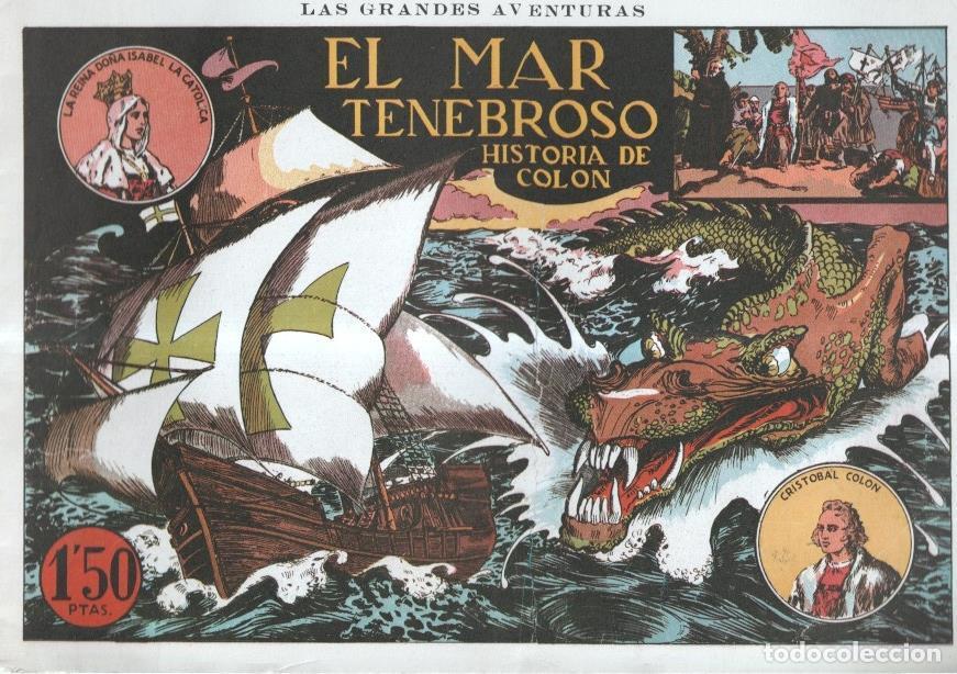 C&oacute;mics: Facsimil: Las grandes aventuras: Cristobal Colon: El mar tenebroso - - Foto 1