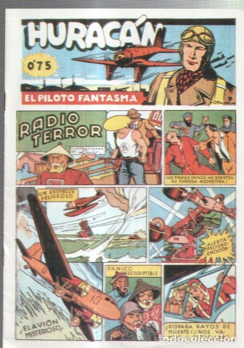 Comics: Facsimil: Huracan el piloto fantasma: Radio Terror - Luis