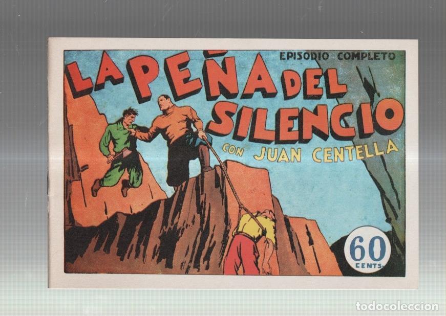 C&oacute;mics: Facsimil: Juan Centella coleccion Audaz: La pe&ntilde;a del silencio - Cossio - Foto 1