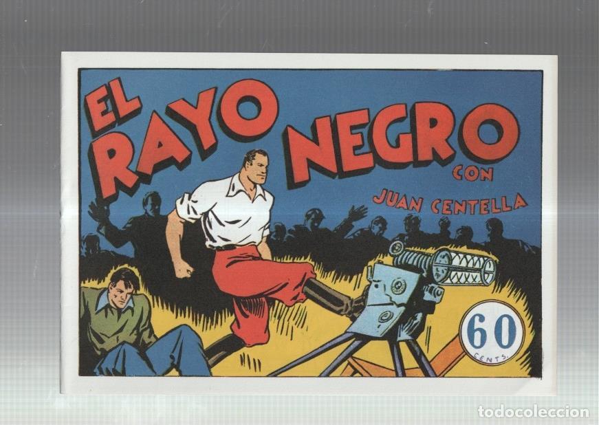 C&oacute;mics: Facsimil: Juan Centella coleccion Audaz: El rayo negro - Cossio - Foto 1
