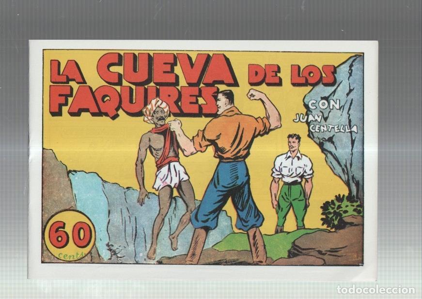 C&oacute;mics: Facsimil: Juan Centella coleccion Audaz: La cueva de los faquires - Cossio - Foto 1