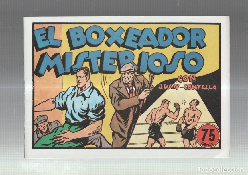 C&oacute;mics: Facsimil: Juan Centella coleccion Audaz: El boxeador misterioso - Cossio - Foto 1
