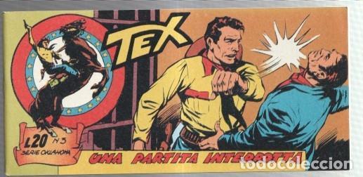 C&oacute;mics: Facsimil: TEX serie Oklahoma numero 03: Una partita interrotta - Bonelli - Foto 1