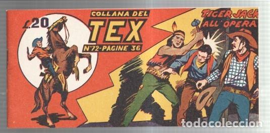 Comics: Facsimil: Collana del TEX numero 72: Tiger Jack all'opera - Bonelli-Galep