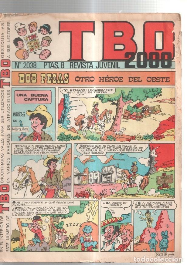 Comics: TBO 2000 numero 2038: Bob Pecas (numerado 3 en trasera) - Varios