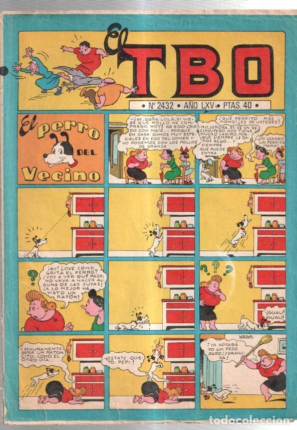 C&oacute;mics: TBO 2000 numero 2432: El perro del vecino (numerado 1 en trasera) - Varios - Foto 1