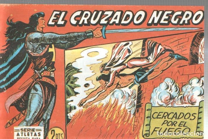 Comics: Facsimil: El Cruzado Negro numero 31: Cercados por el fuego - Manuel Gago