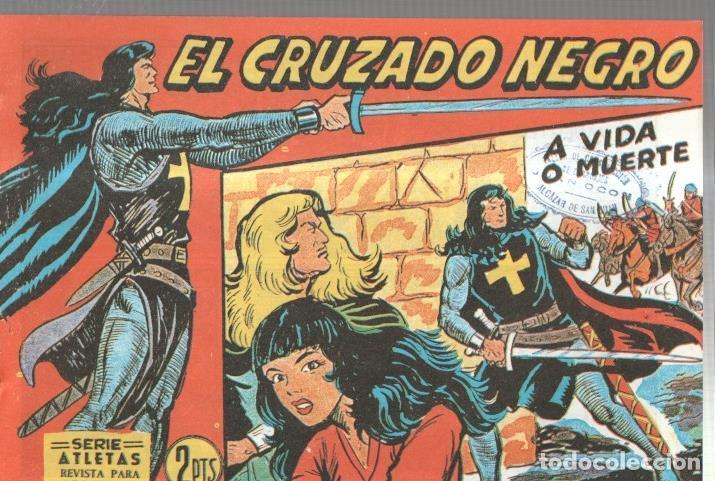 Comics: Facsimil: El Cruzado Negro numero 42: A vida o muerte - Manuel Gago
