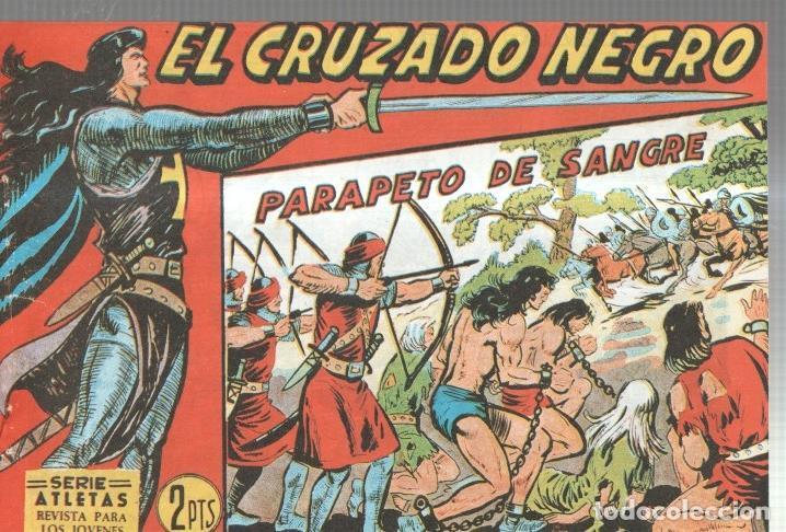 Comics : Facsimil: El Cruzado Negro numero 49: Parapeto de sangre - Manuel Gago